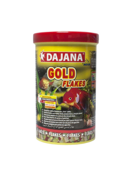 Alimento Gold Escamas Dajana 100 ml: Nutrición Premium para Peces Dorados - CPA